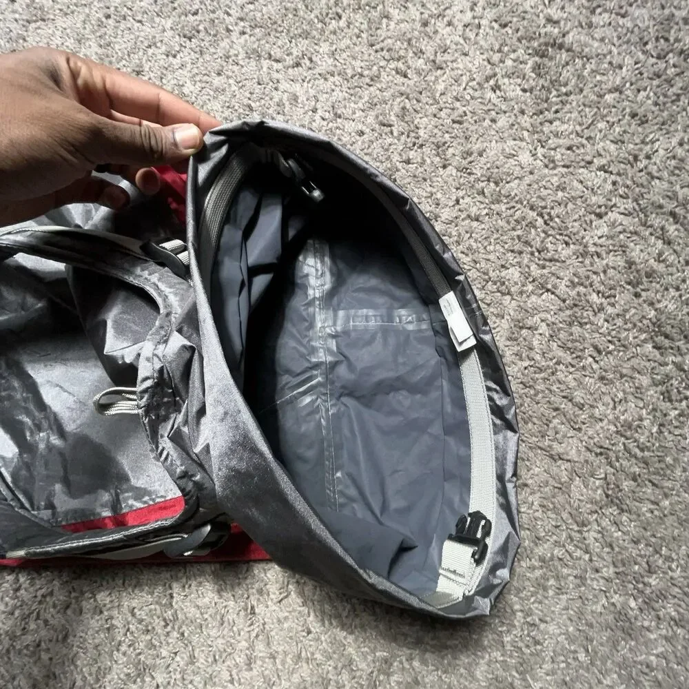 Outdoor Research Drycomp Summit Sack Dry Bag Red Gray 36L Hiking Ultralight